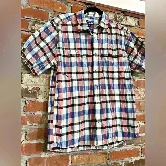 Patagonia Men’s El Ray Button Down Size Medium - Picture 3 of 7
